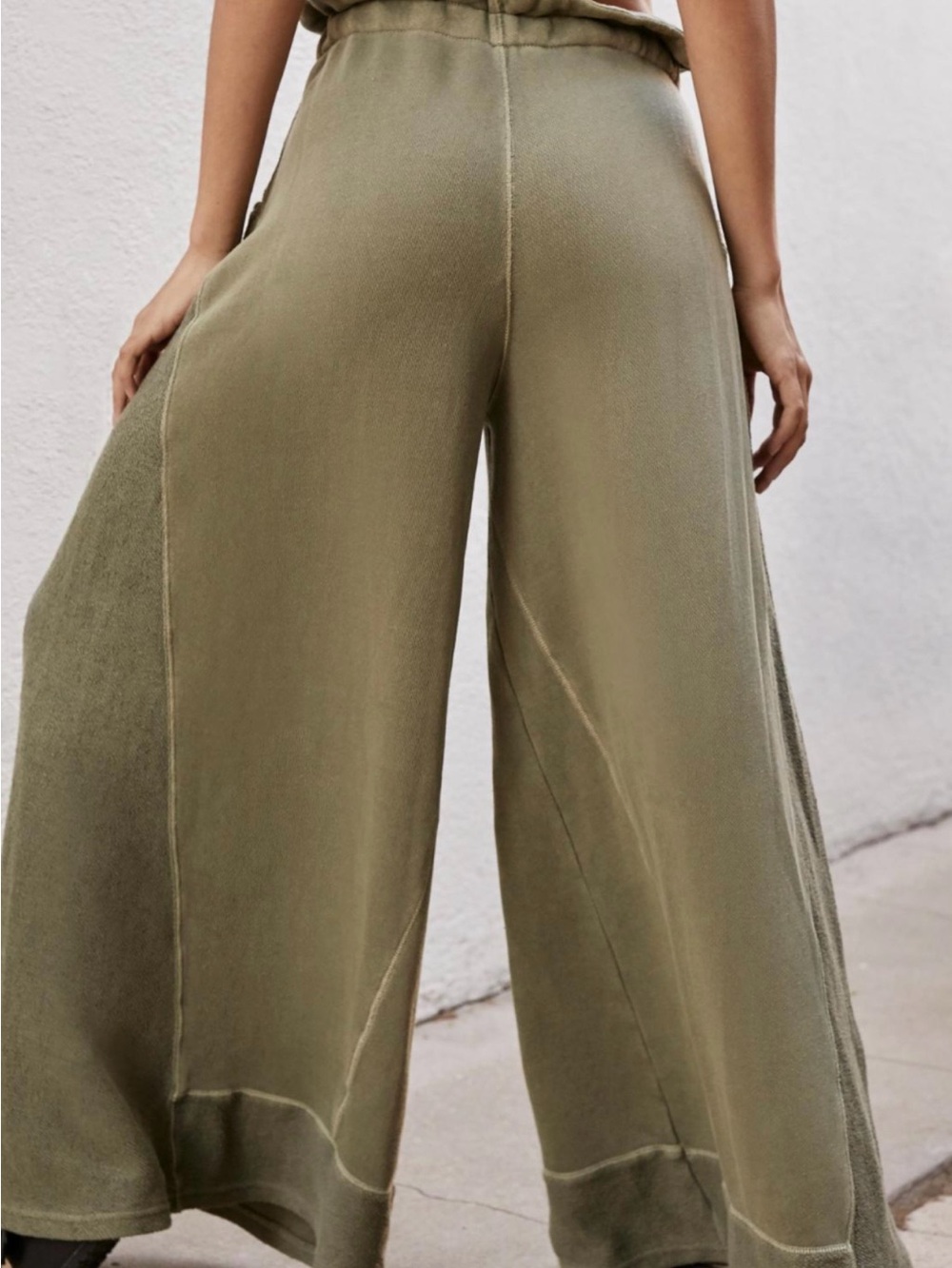 Free people movement wide leg pants